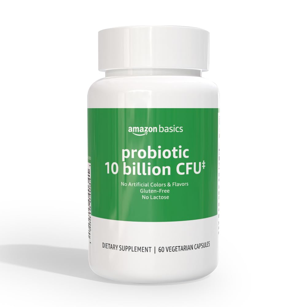 Basics Daily Probiotic vegetarian capsules front view