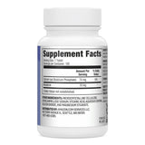 Basics Extra Strength Melatonin Tablets on a bedside table