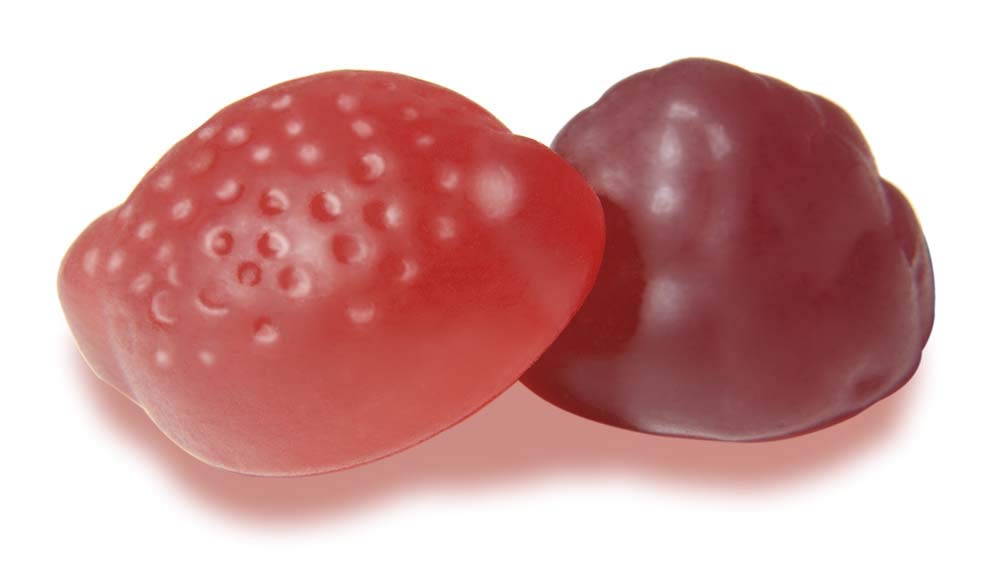 Basics Multivitamin Gummies packaging side view with ingredient list