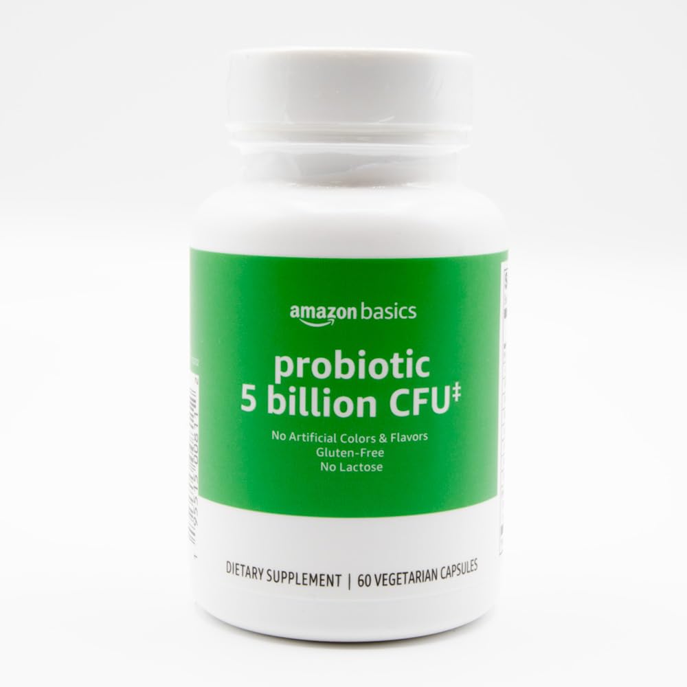 Basics Probiotic Capsules 60 count front view