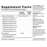 Basics Probiotic Capsules displayed with a measuring spoon