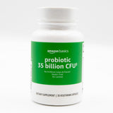 Basics Probiotic Capsules front view with packaging