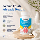 Basigano L-Methylfolate 15mg supplement side view