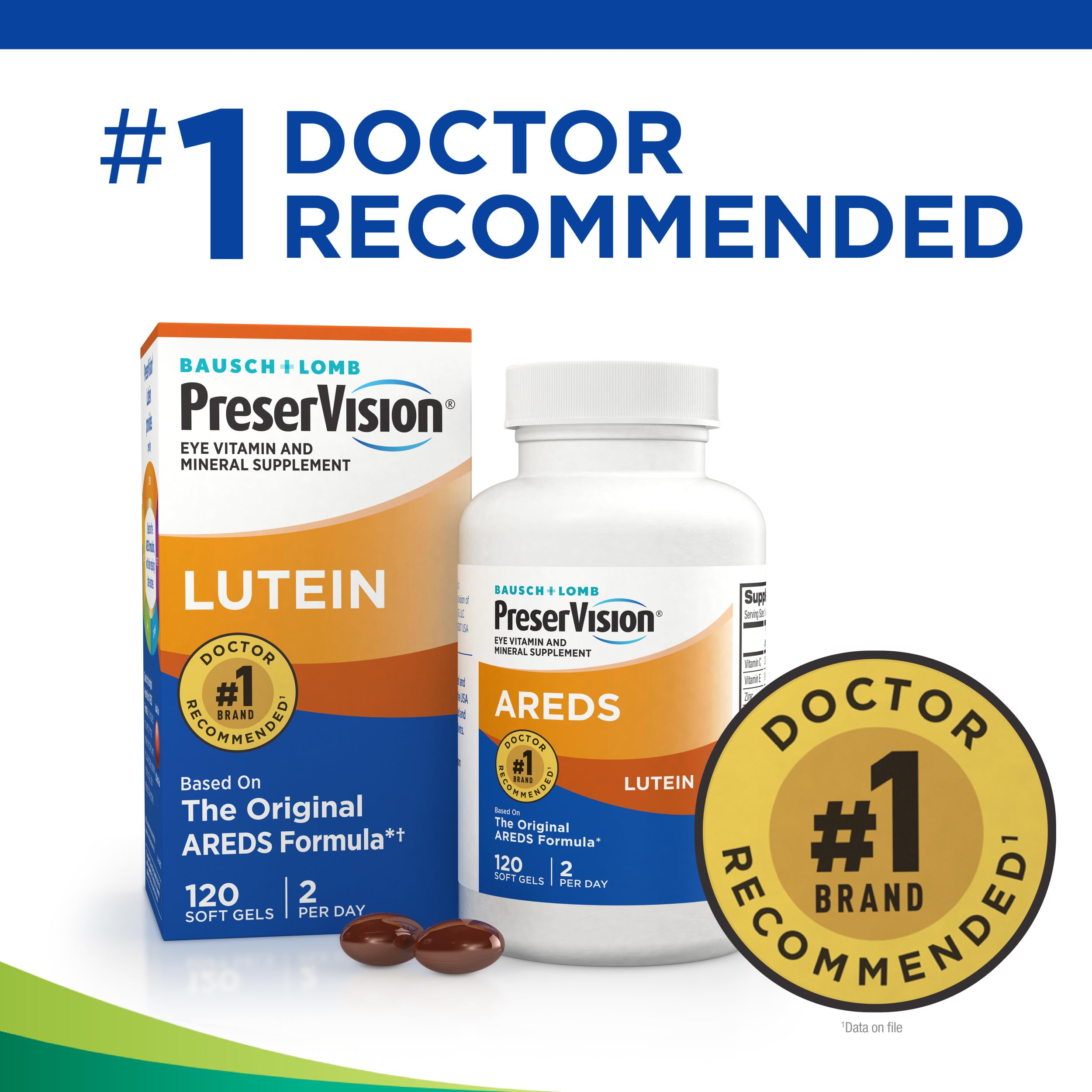 Bausch + Lomb PreserVision Lutein Formula product details