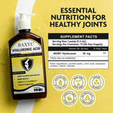 BAXYL Hyaluronic Acid Joint Support Liquid 170g back view
