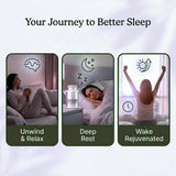 BB Company inergySLEEP capsules in a glass