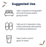 BB Company inergySLEEP supplement with a calming tea