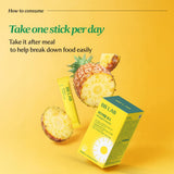 BB LAB Bromelain Triple Enzyme Formula 90g on a table