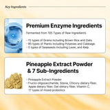 BB LAB Bromelain Triple Enzyme Formula 90g sachet open
