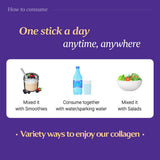 BB LAB Collagen Powder in a glass of water