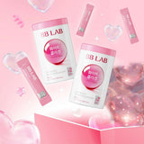 BB LAB Collagen Powder mixed in a glass of water