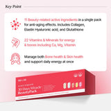 BB LAB Collagen Supplement side view highlighting ingredients