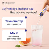 BB LAB Collagen Supplement sticks arranged on a table