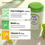 BB LAB Shine Muscat Collagen Powder stick opened with powder visible