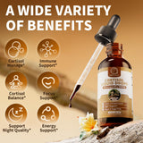 BBEEAAUU Cortisol Manager Supplement bottle side view