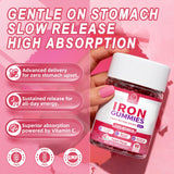 BBEEAAUU Iron Gummies packaging detail