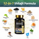 BBEEAAUU Shilajit and Sea Moss Capsules close-up of ingredients