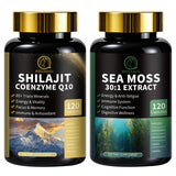 BBEEAAUU Shilajit and Sea Moss Capsules front view