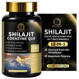 BBEEAAUU Shilajit Capsules bottle front view