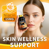 BBEEAAUU Turmeric Capsules in a lifestyle setting