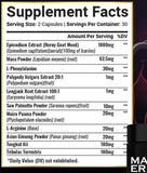BCP PLUS Horny Goat Weed Supplement with natural ingredients background