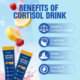 Bcuelov Magnesium Drink Mix Raspberry Lemonade mixed in water