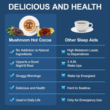 Bcuelov Mushroom Hot Cocoa Sleep Supplement nutritional information