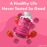 Be Happy Be You Biotin Gummies packaging details