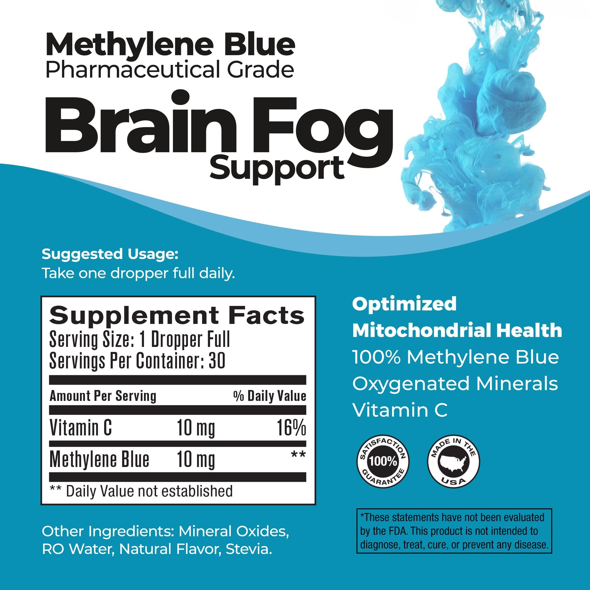 Be-Onguard Brain Fog Support liquid in a dropper