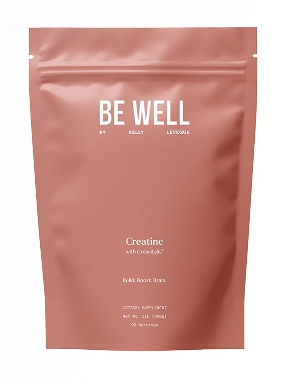 Be Well by Kelly LeVeque Creatine Monohydrate 454g front view