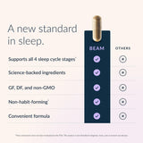 Beam Dream Sleep Capsules on a wooden table with soft lighting
