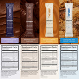 Beam Dream Sleep Powder Cocoa 172g scoop and powder
