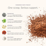 BEAM Dream Sleep Powder mixed in a cup with hot water