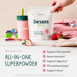 Beam Kids Multivitamin with Greens packaging side view