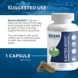 BEAM MINERALS Blended Vitamin & Mineral Supplement capsules in hand