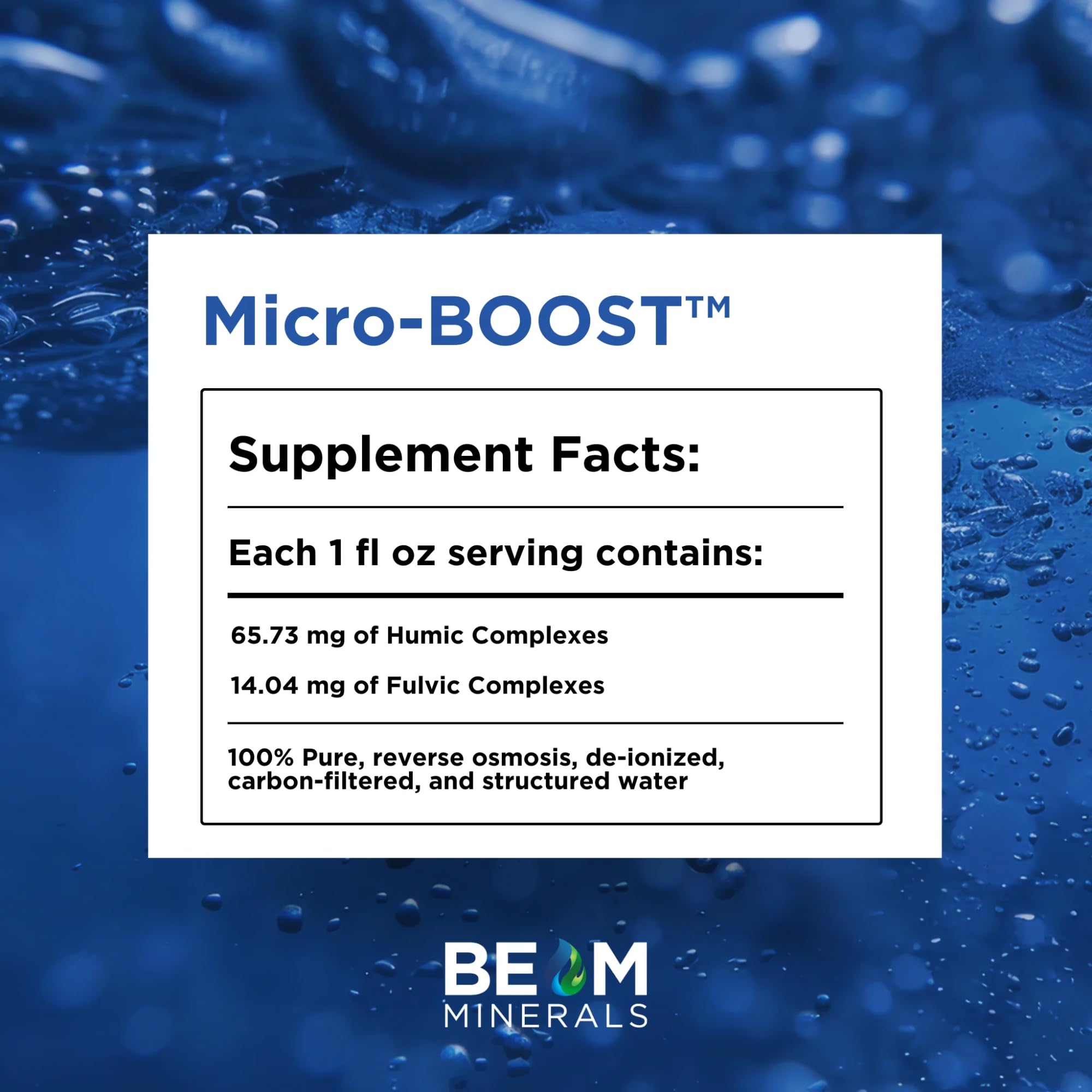 BEAM MINERALS Daily Energy Support Supplement packaging