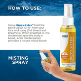 BEAM MINERALS Happy-Lytes Electrolyte Misting Spray close-up of spray nozzle