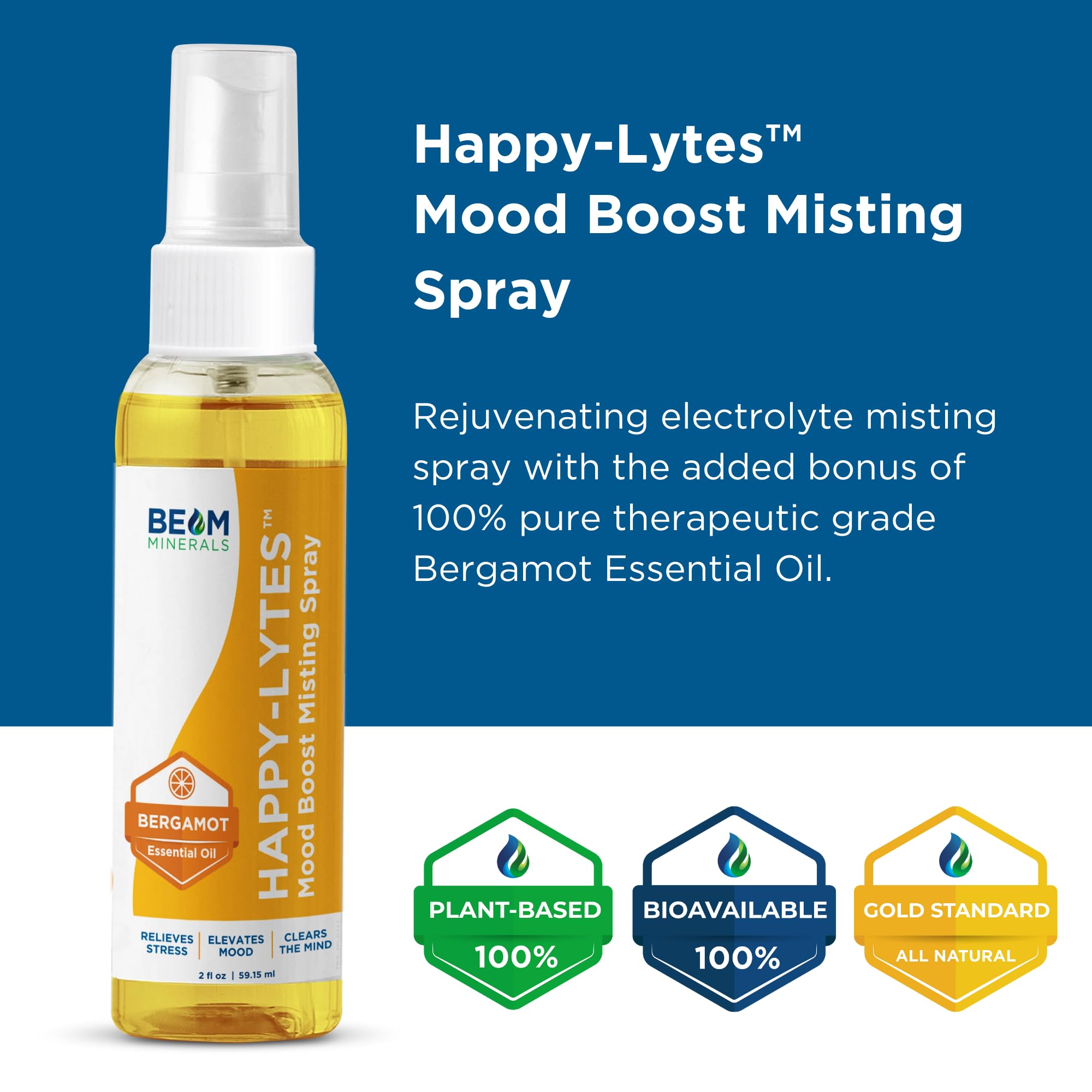 BEAM MINERALS Happy-Lytes Electrolyte Misting Spray lifestyle scene