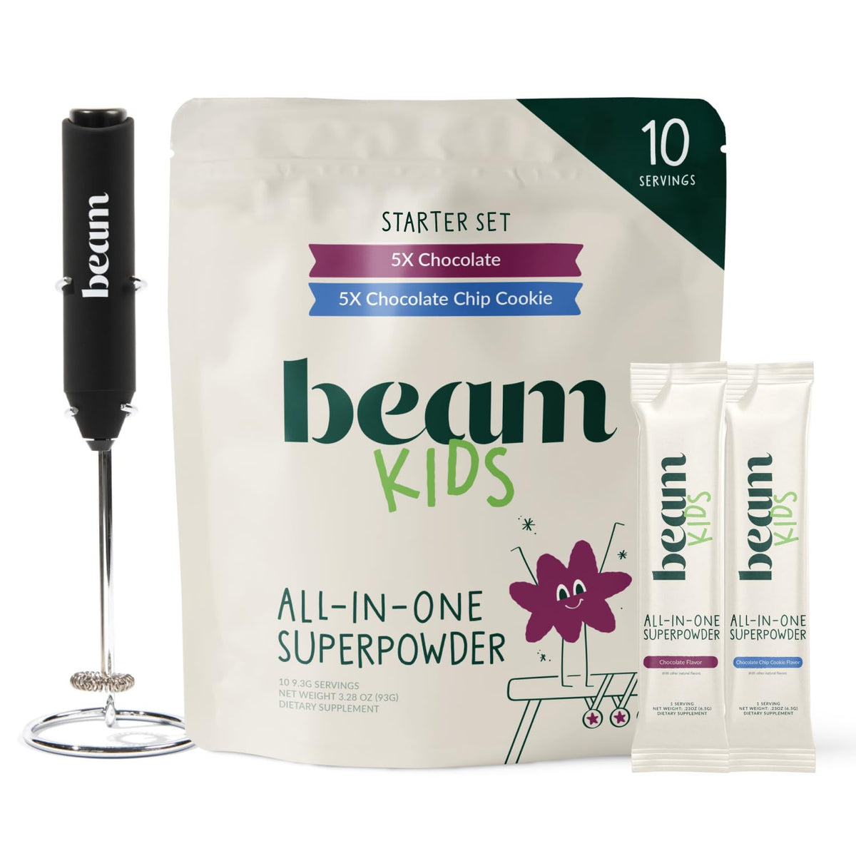 Beam Prebiotic Supplement for Kids 312g front view
