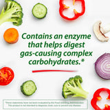 Beano daily Enzyme Gas Relief 800 GALU bottle with label