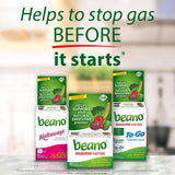 Beano daily Enzyme Gas Relief 800 GALU ingredients list