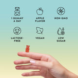 Bears with Benefits Apple Cider Vinegar Gummies with beetroot