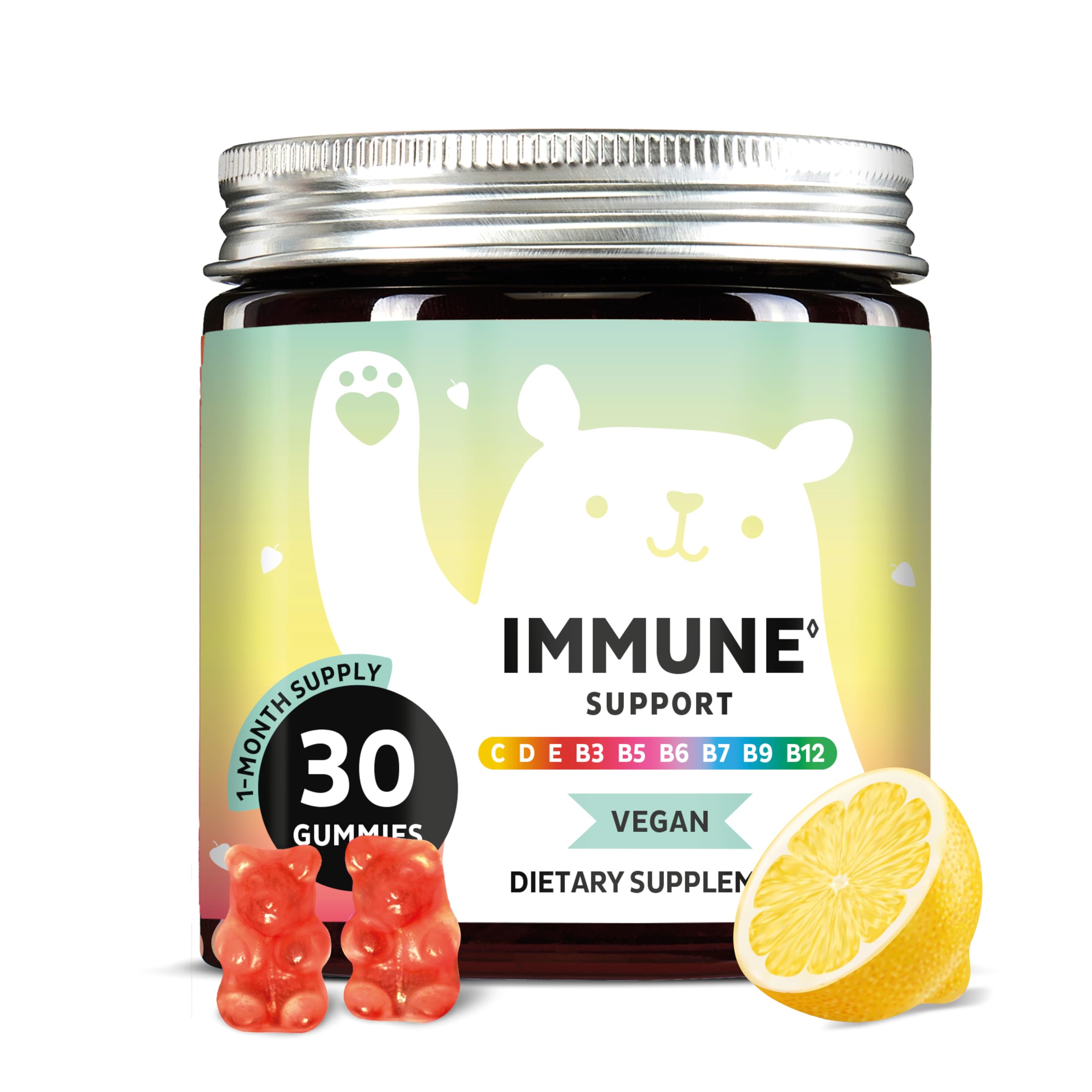 Bears with Benefits Multivitamin Gummies front view packaging