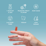 Bears with Benefits Sleep Gummies back view with nutrition information