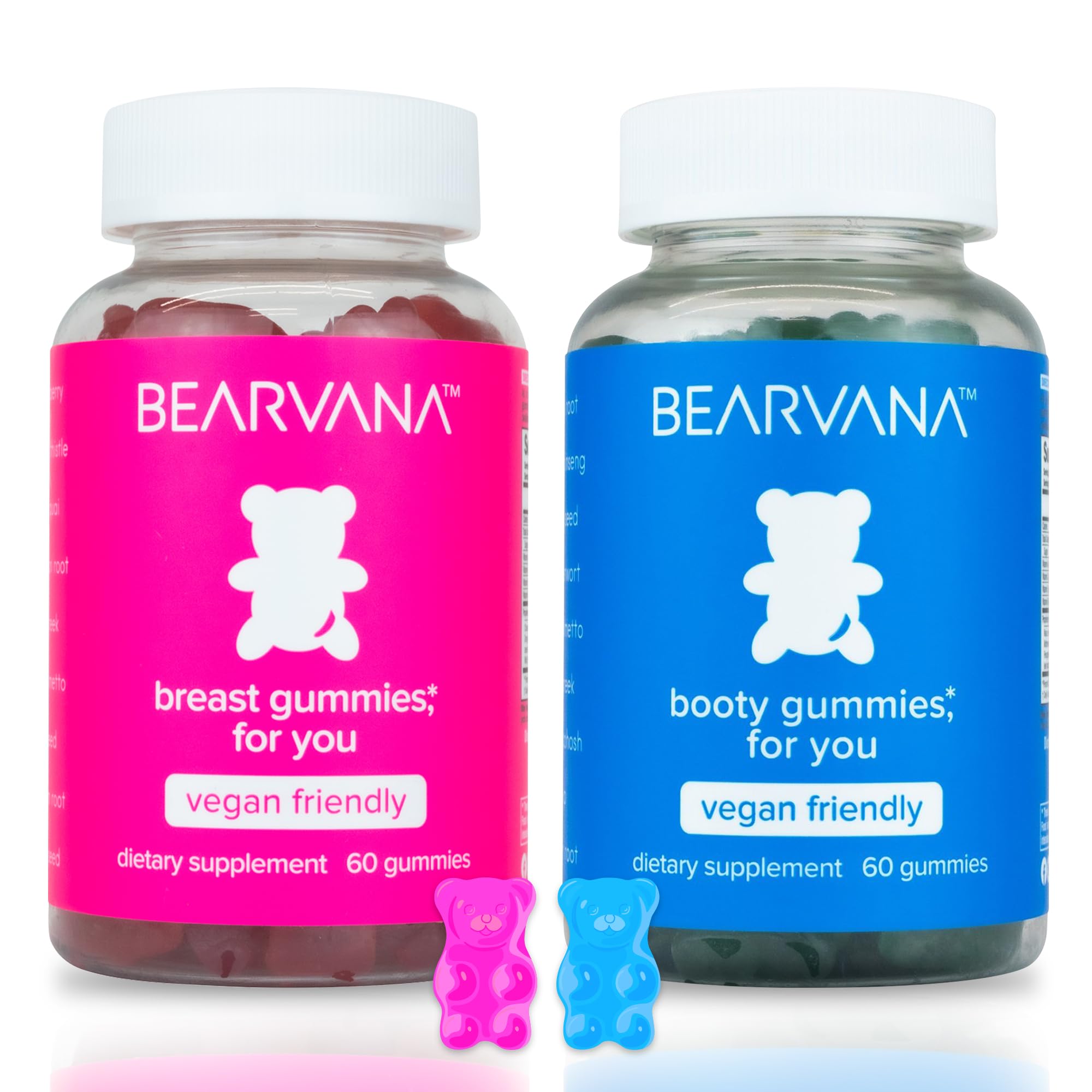 BEARVANA Women's Gummy Vitamins 120 count front view