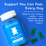 BEARVANA Women's Multivitamin Gummies in hand