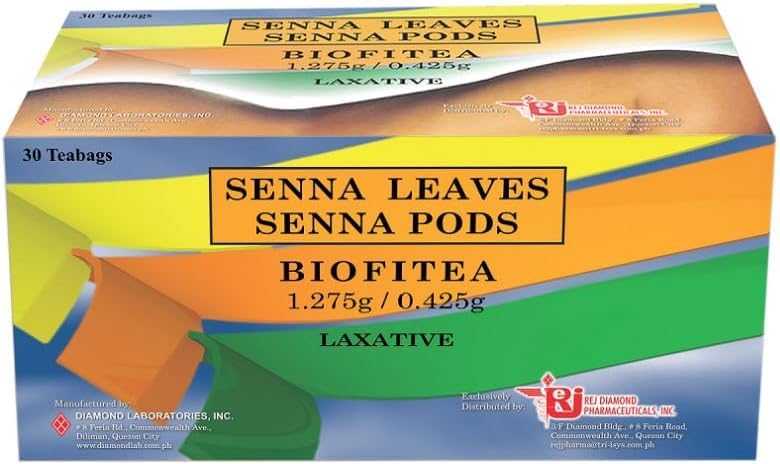 Beauche BIOFITEA packaging showing box dimensions