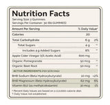 Beauty Grip Organic Apple Cider Vinegar Gummies close-up of gummies