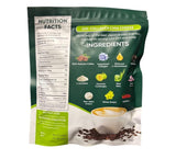 Beauty Milk Collagen Chia Coffee preparation scene
