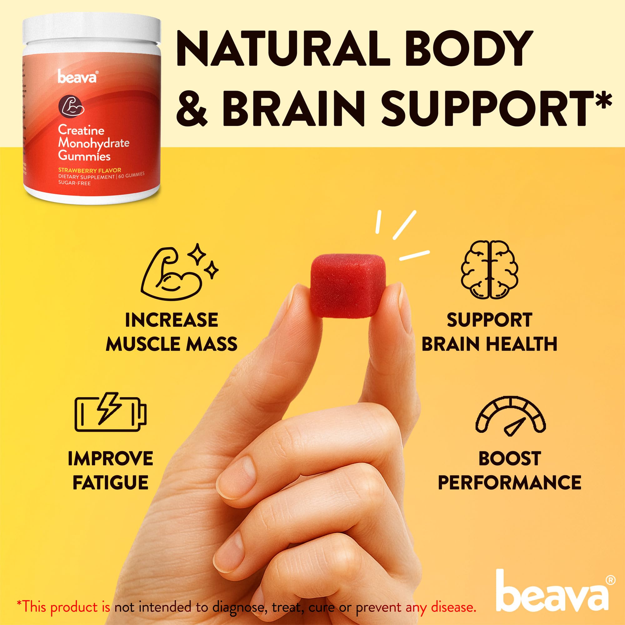 beava Creatine Gummies in a lifestyle setting